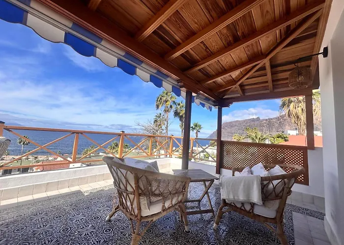 Lejlighed Caramello - Ac, Cliffs & Ocean View, Fibre Net, Garage, Tv Channels Acantilado de los Gigantes