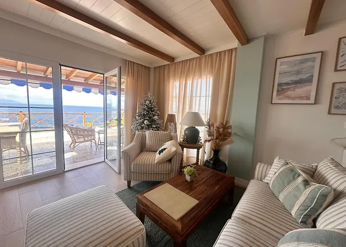 Caramello - Ac, Cliffs & Ocean View, Fibre Net, Garage, Tv Channels Appartement *